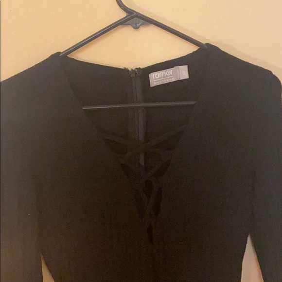 LF tie up bodysuit - Picture 2 of 2